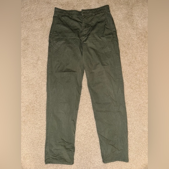 COS Women’s Dark Green Chinos - Picture 1 of 3